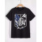  Tricou Attack on Titan. Photo 1